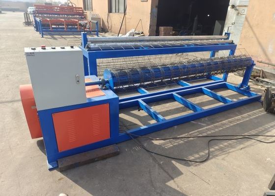 Servo Motor Pull Plc Road Wire Mesh Welding Machine For Width 2.5m