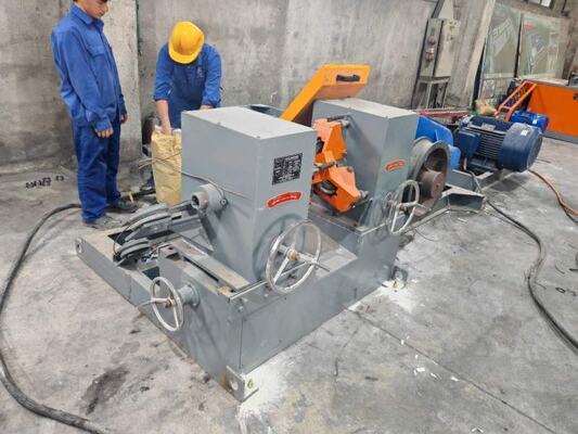 Steel Wire Drawing Machine / Cold Rolling Steel Bar Ribbed Machine
